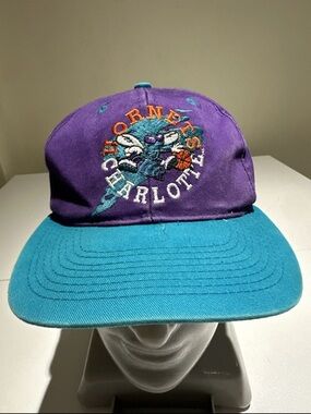 NBA Charlotte Hornets Purple and Teal Snapback Hat